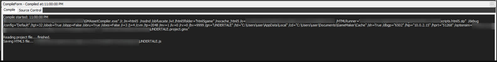 GMAssetCompiler输出示例